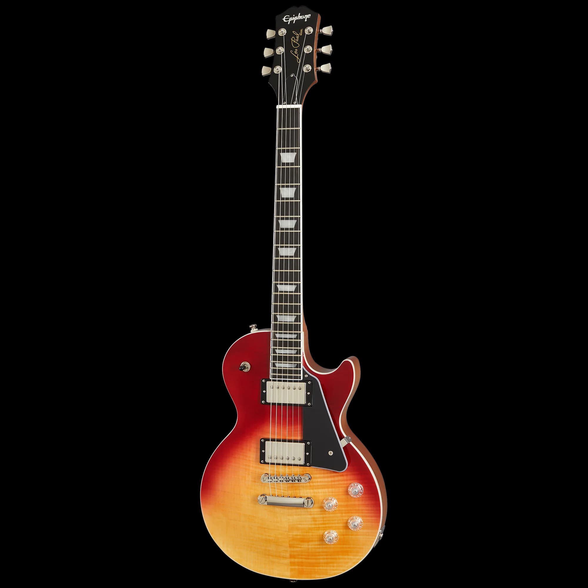 Epiphone Les Paul Modern Figured, Magma Orange Fade — photo 3