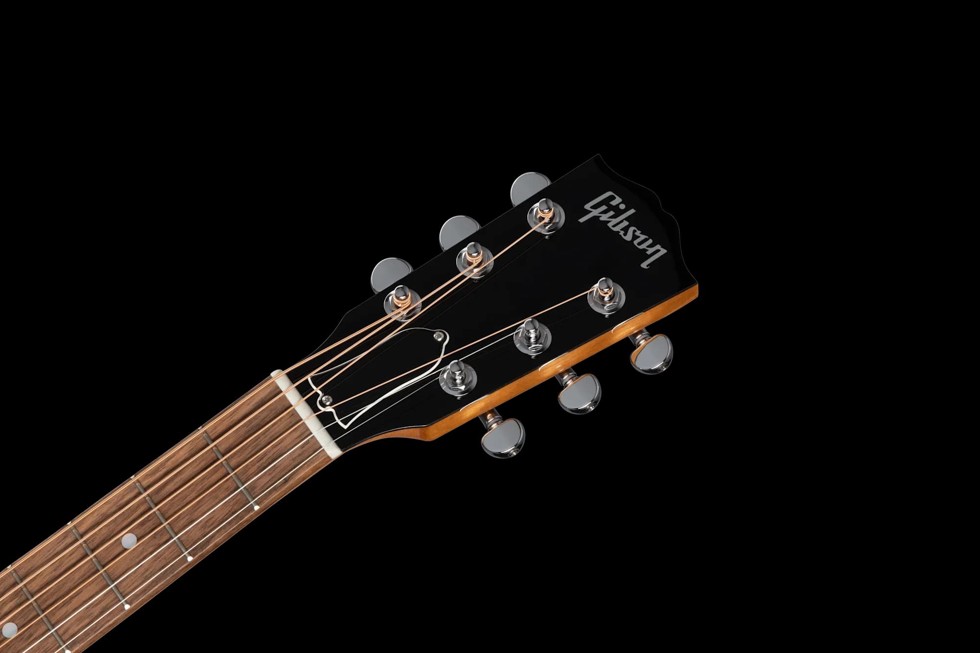 Gibson J-185 EC Modern Walnut, Walnut Burst — photo 5