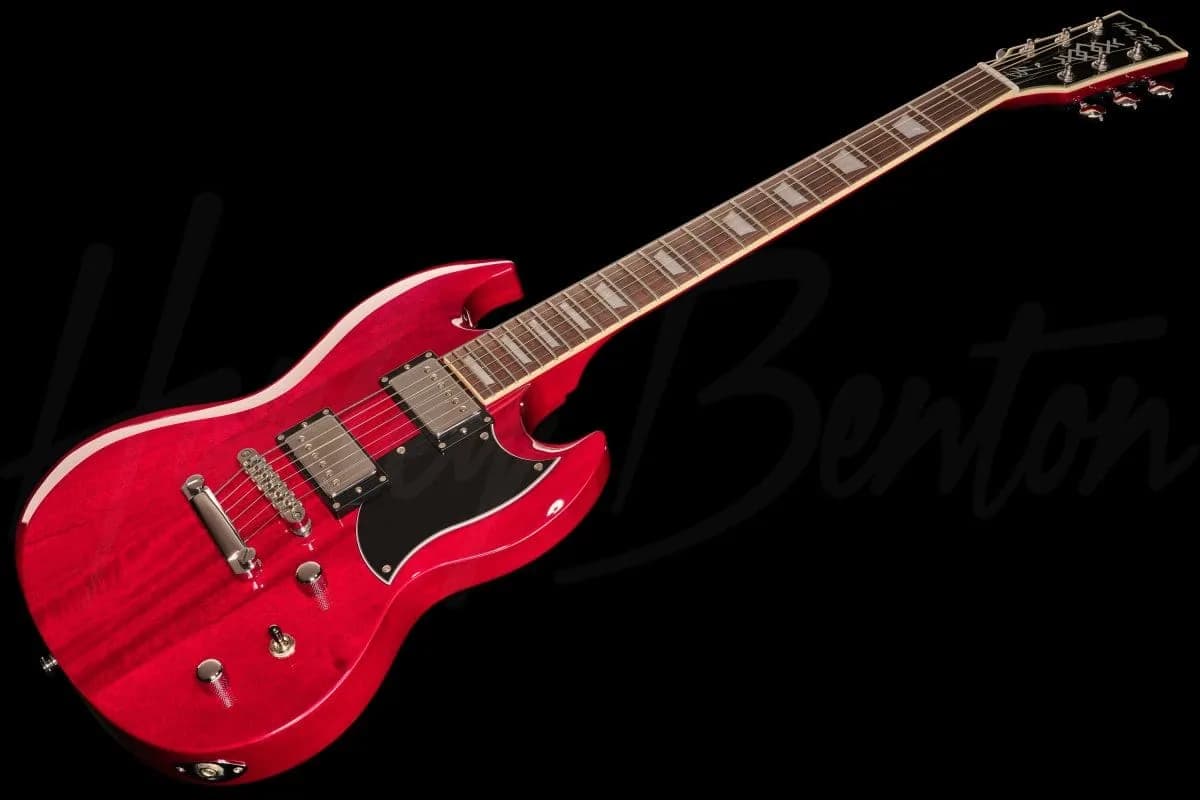 Harley Benton DC-Custom II Cherry — photo 8