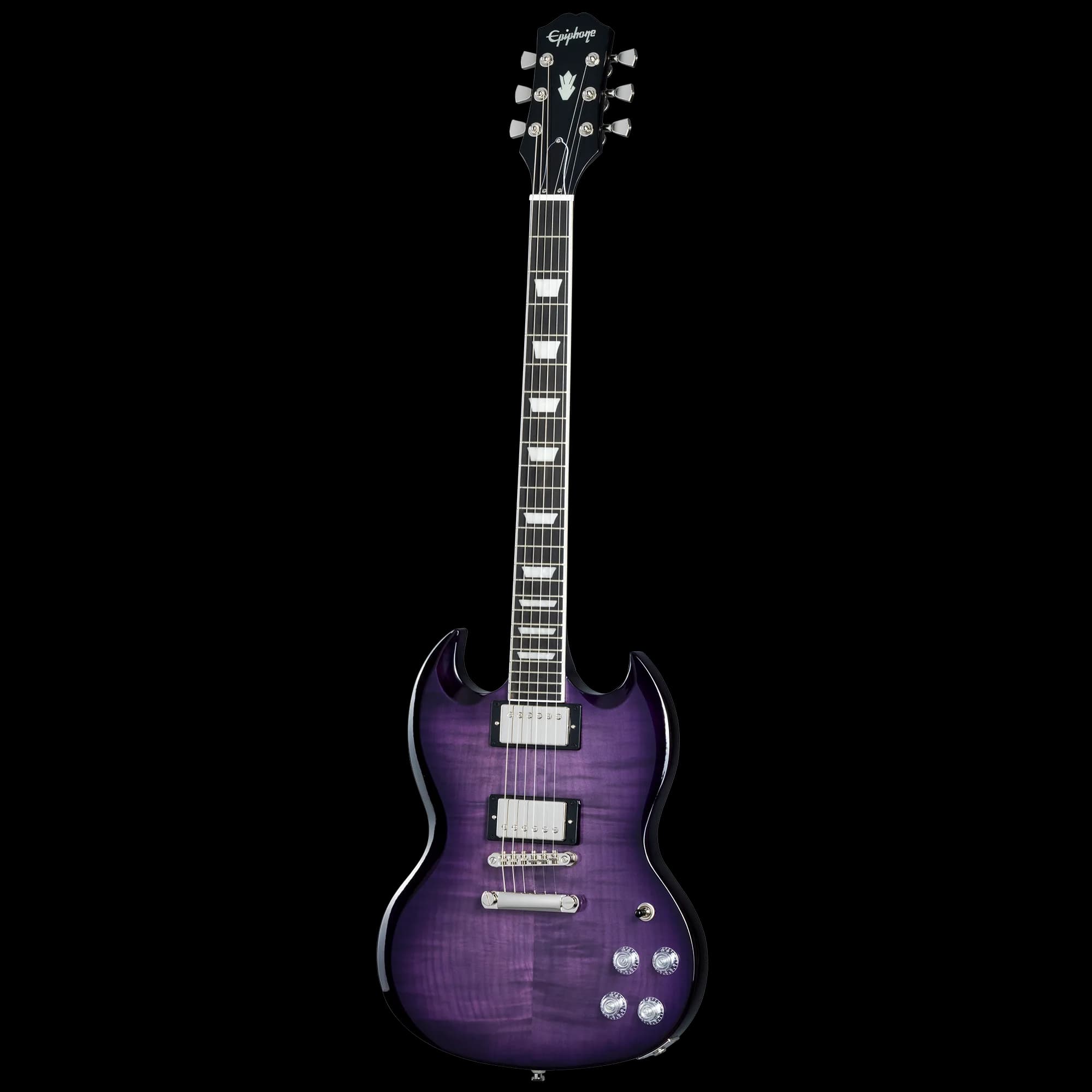 Epiphone SG Modern Figured, Purple Burst — photo 3