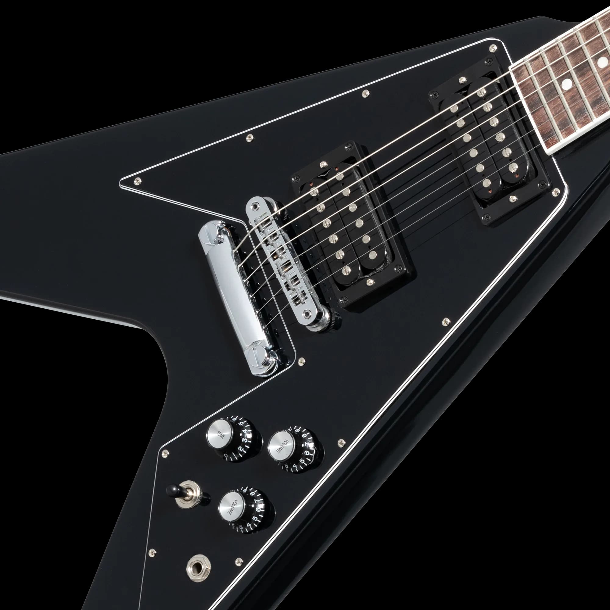 Gibson Flying V 70s, Ebony — photo 8