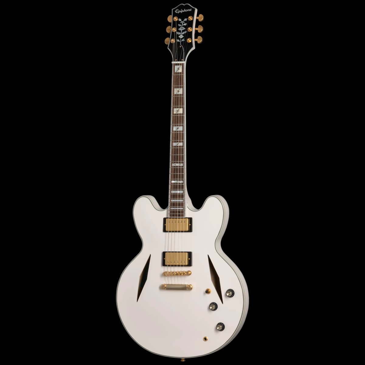 Epiphone Emily Wolfe "White Wolfe" Sheraton, Aged Bone White — photo 3