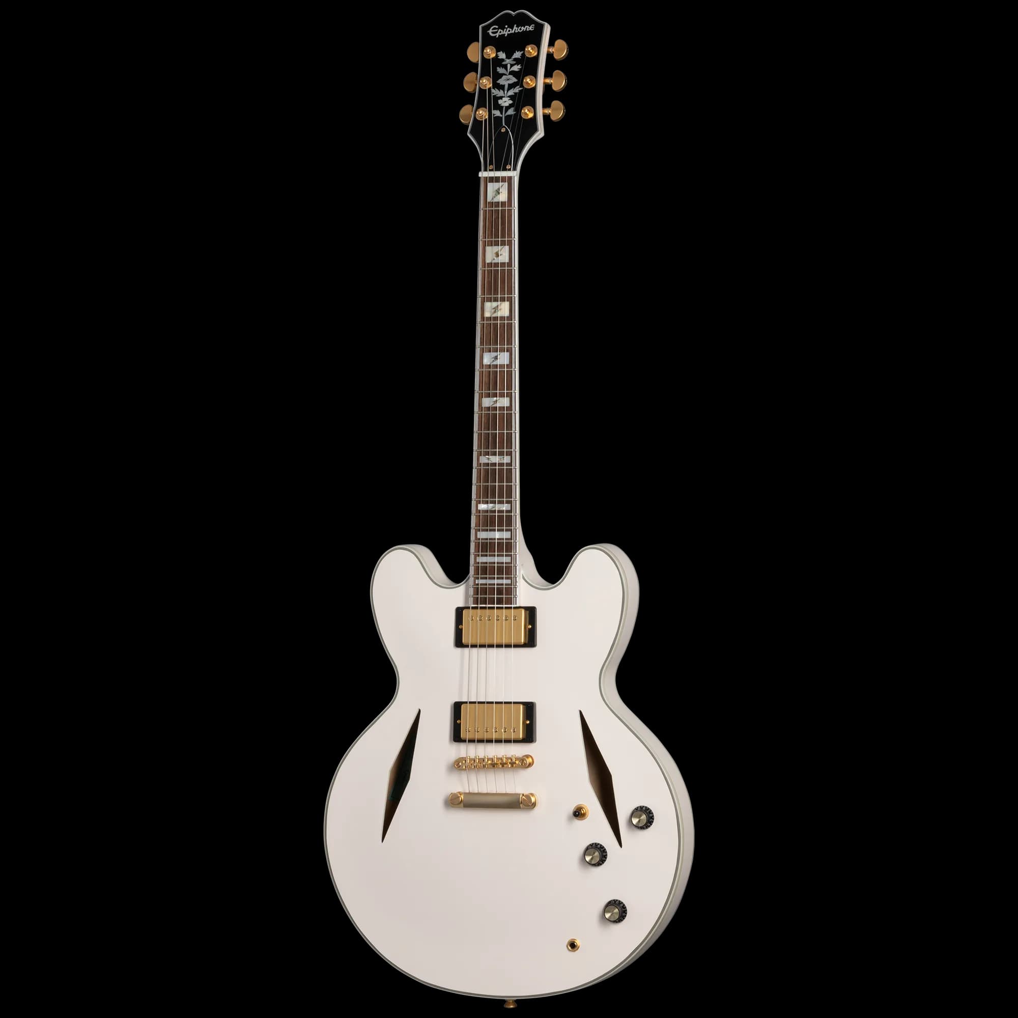 Epiphone Emily Wolfe "White Wolfe" Sheraton, Aged Bone White — photo 3