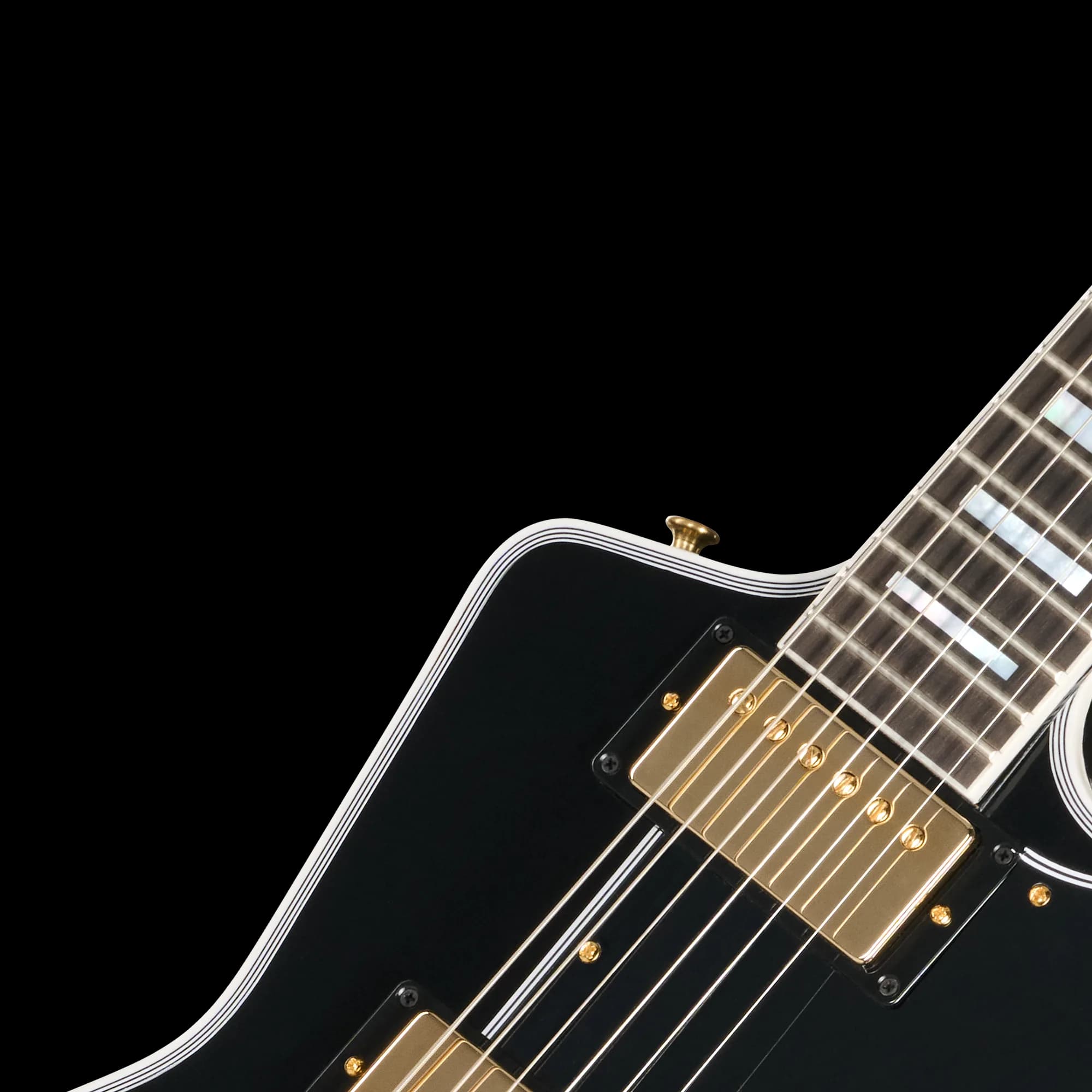 Gibson Explorer Custom with Bound Headstock, Gloss, Ebony — photo 7