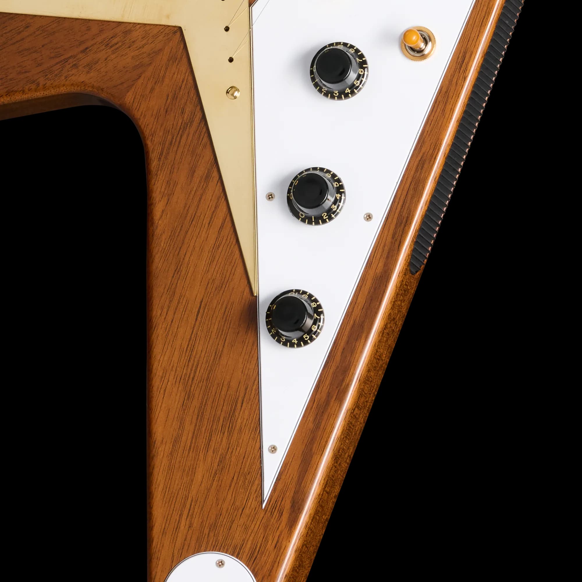 Gibson 1958 Mahogany Flying V Reissue, VOS, Antique Natural — photo 8
