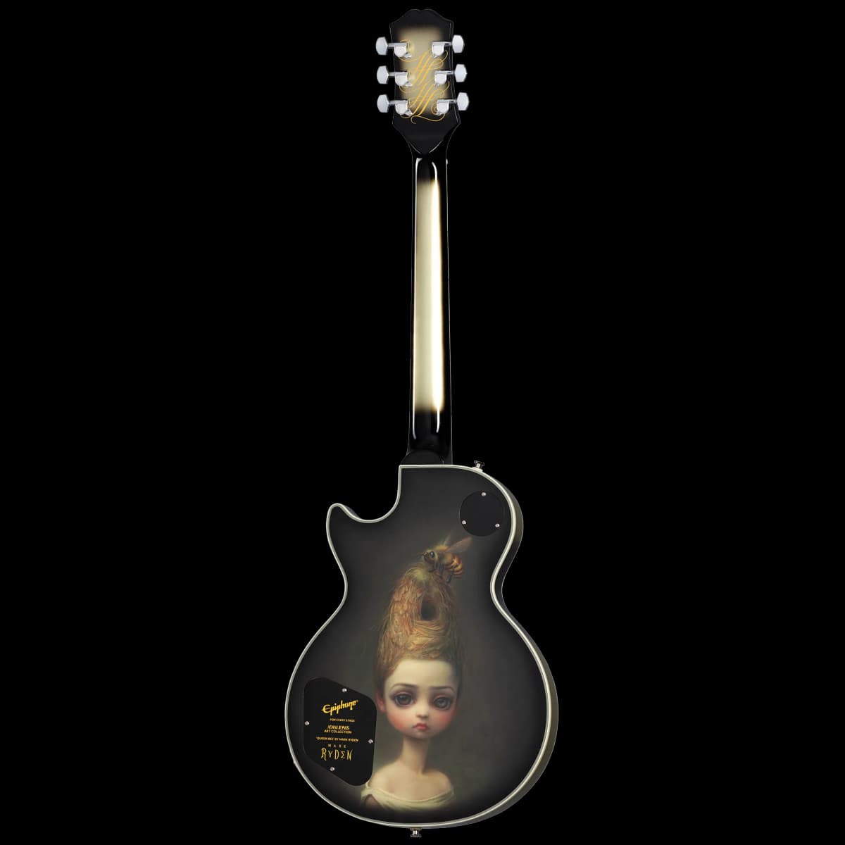 Epiphone Adam Jones Les Paul Custom Art Collection: Mark Ryden’s “Queen Bee” , Antique Silverburst — photo 4