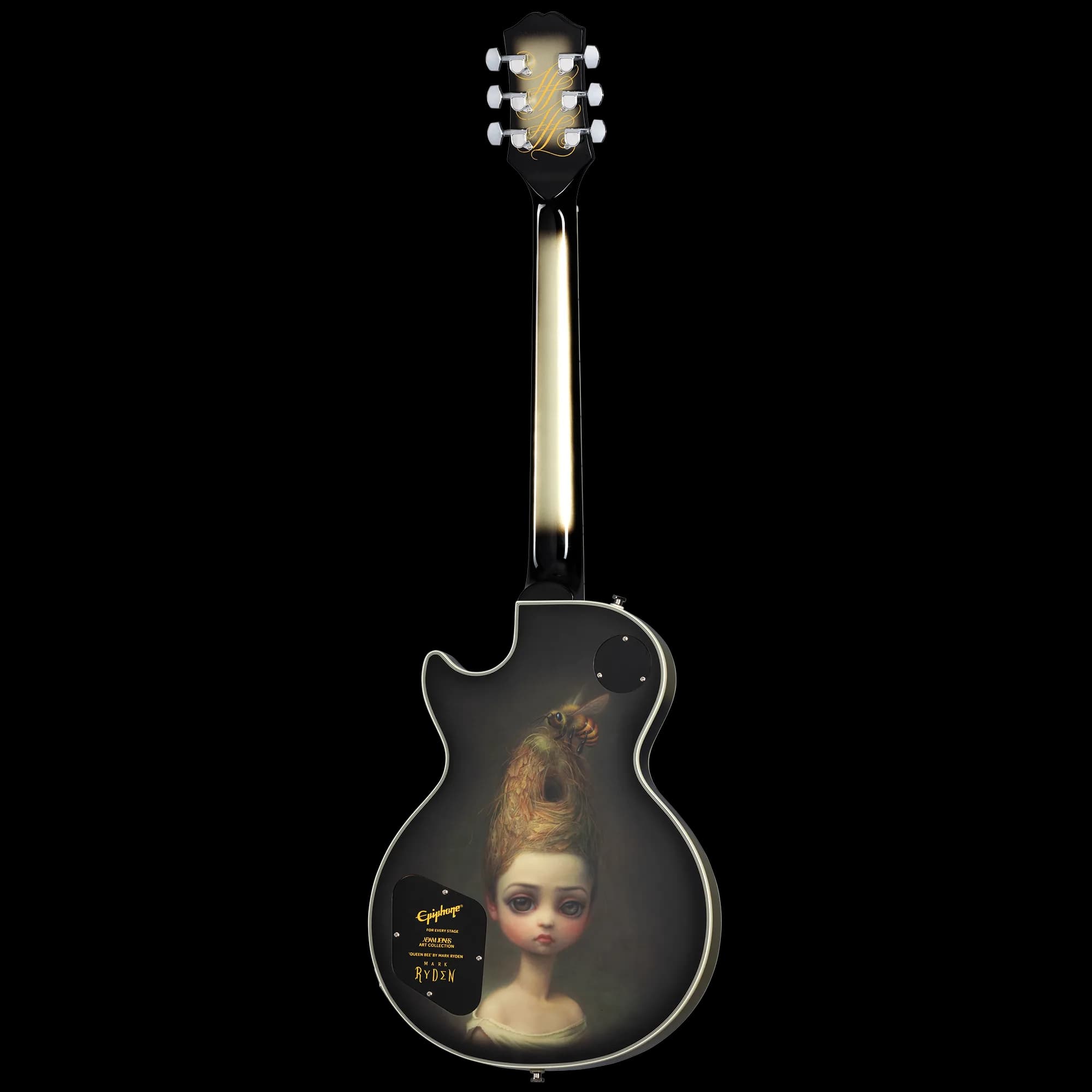 Epiphone Adam Jones Les Paul Custom Art Collection: Mark Ryden’s “Queen Bee” , Antique Silverburst — photo 4