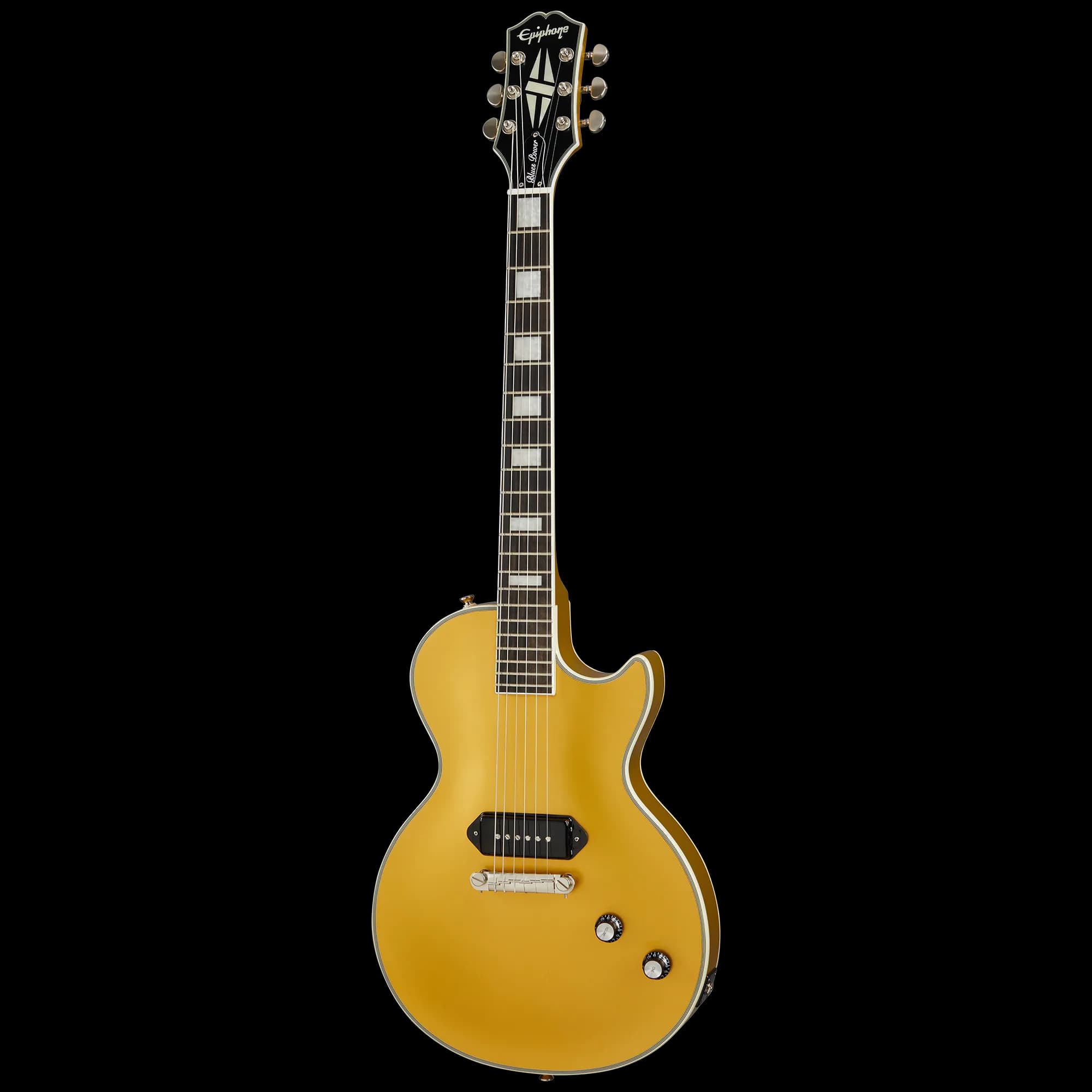 Epiphone Jared James Nichols Gold Glory Les Paul Custom, Double Gold Vintage Aged — photo 3