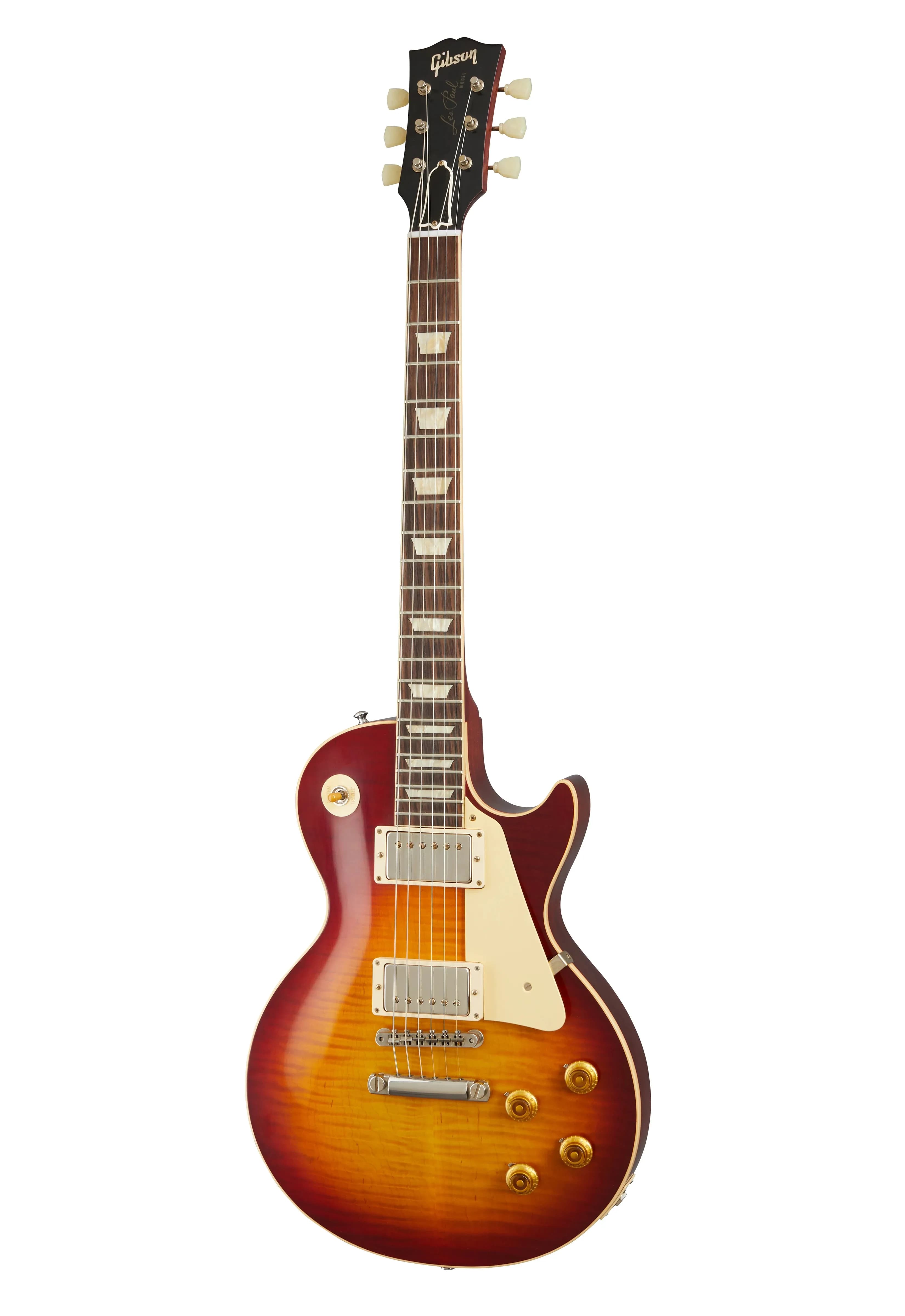 Gibson 60th Anniversary 1960 Les Paul Standard V1 VOS, Deep Cherry Sunburst, V1 Deep Cherry Sunburst