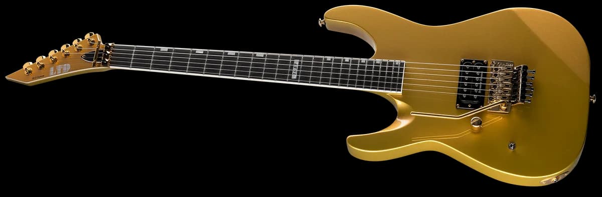 ESP M-1 Custom '87 Lh METALLIC GOLD — photo 3