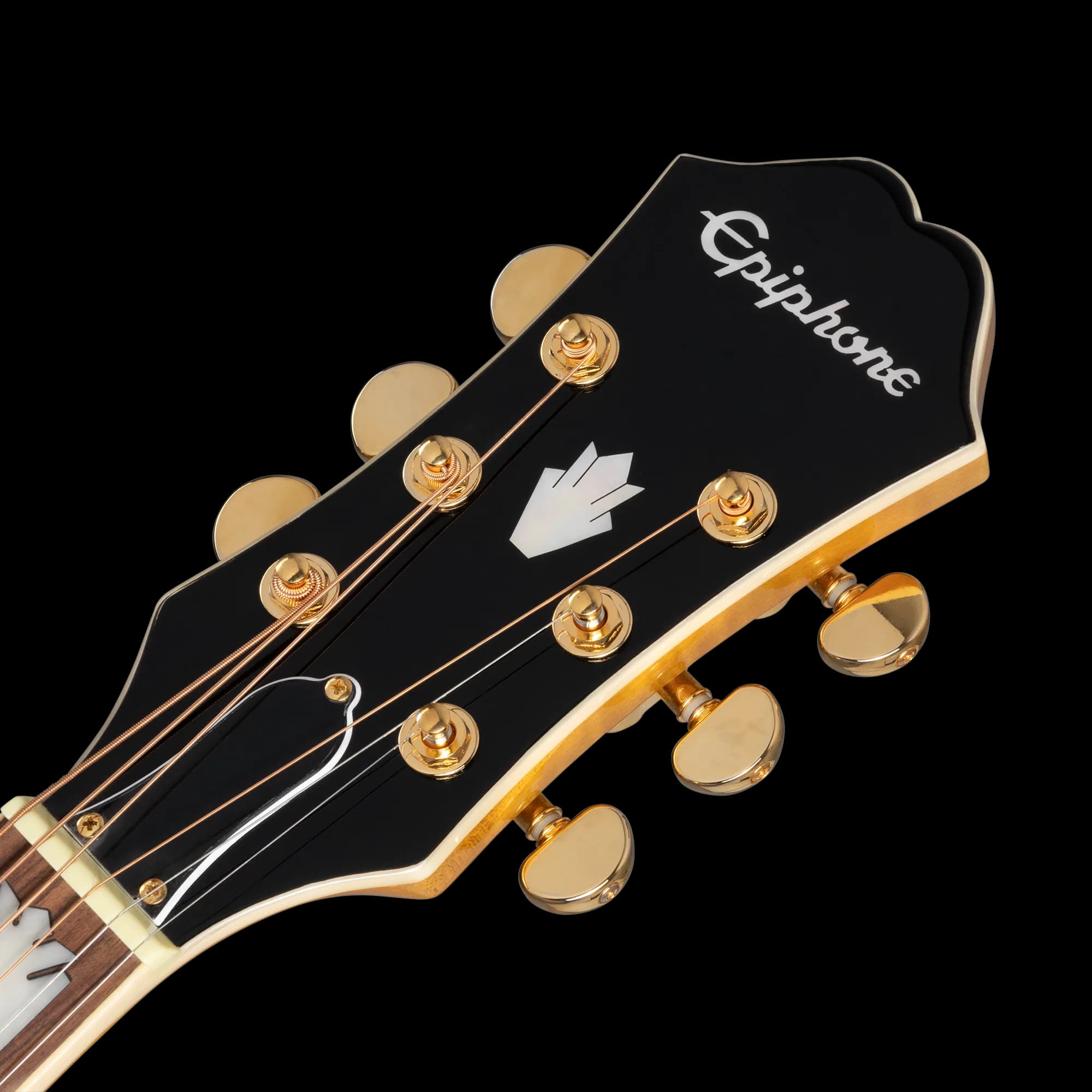 Epiphone J-200 Studio EC, Vintage Natural — photo 4