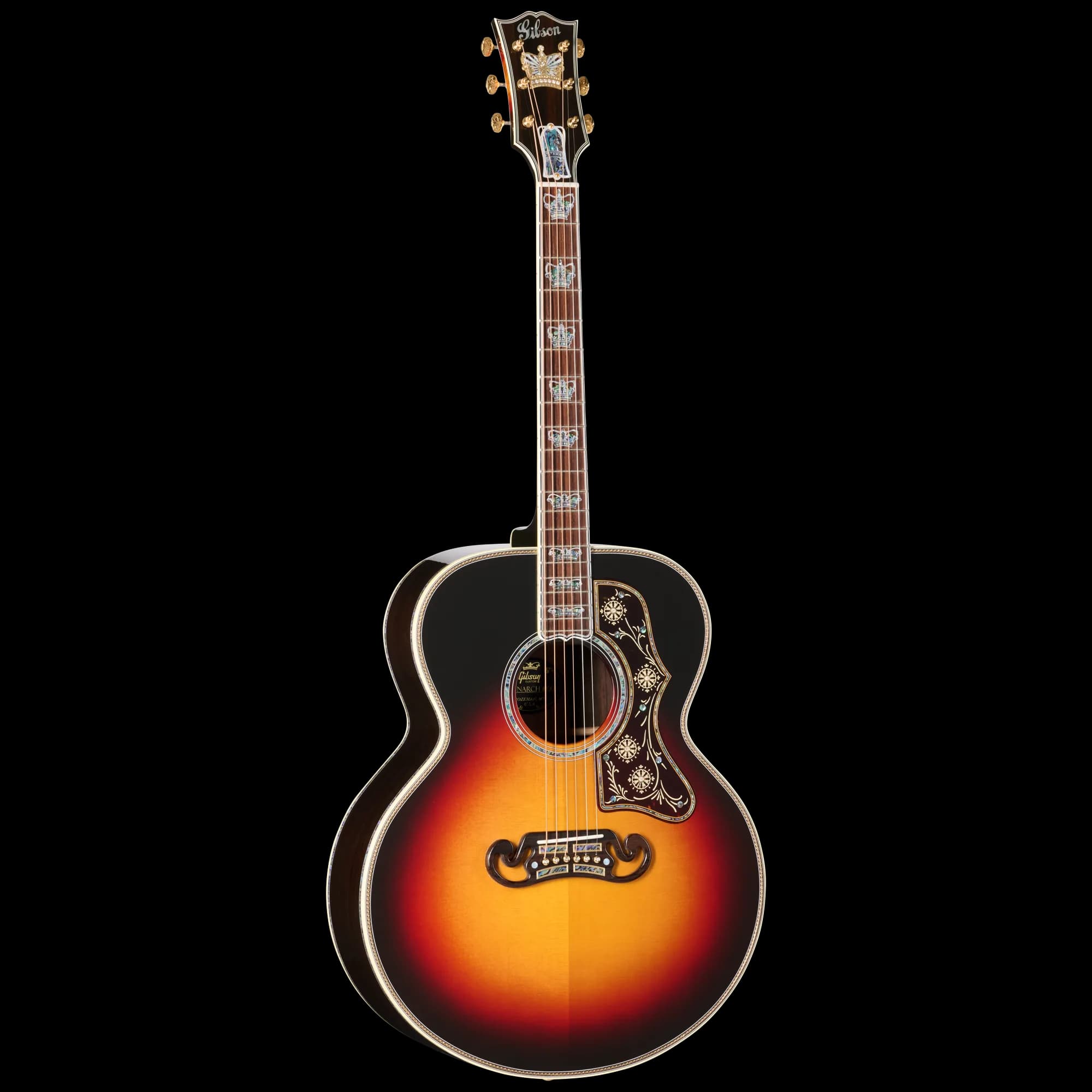 Gibson SJ-200 Monarch #100 Brazilian Rosewood, Tri Burst — photo 6