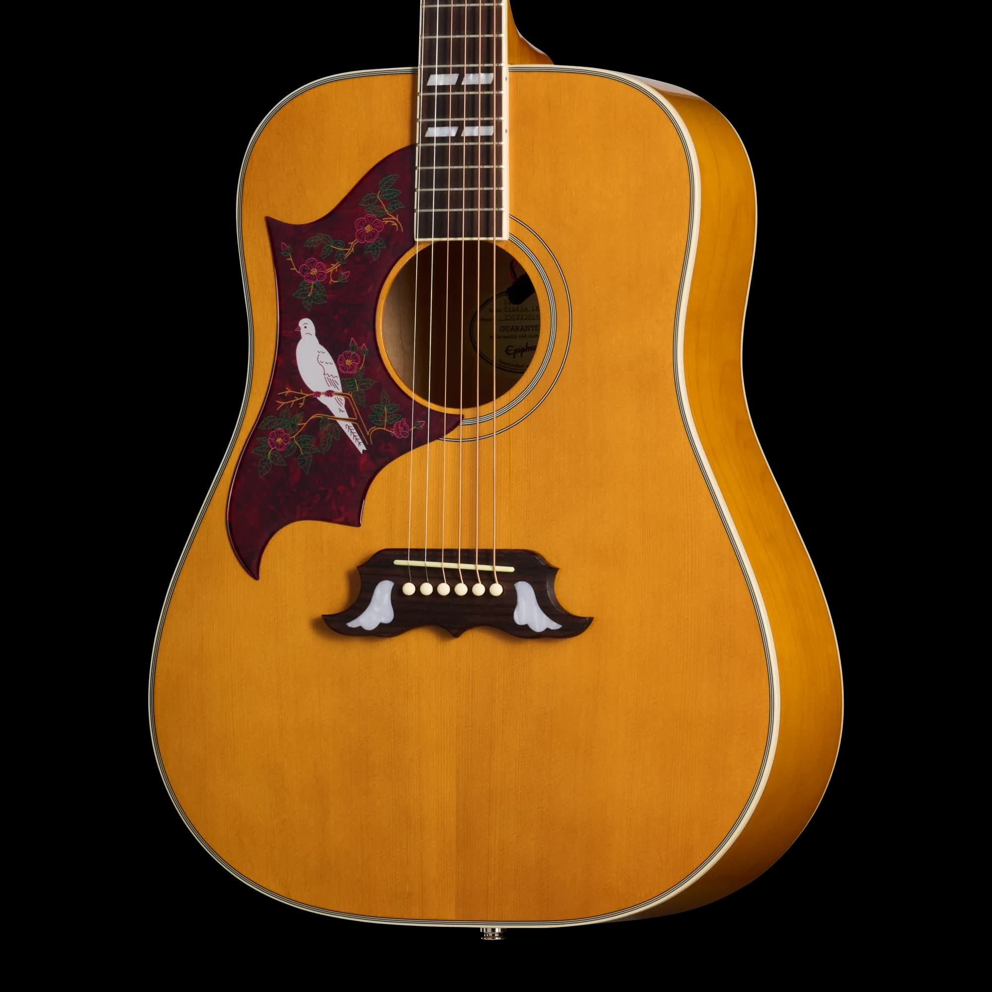 Epiphone Dove Studio, Left-Handed, Natural