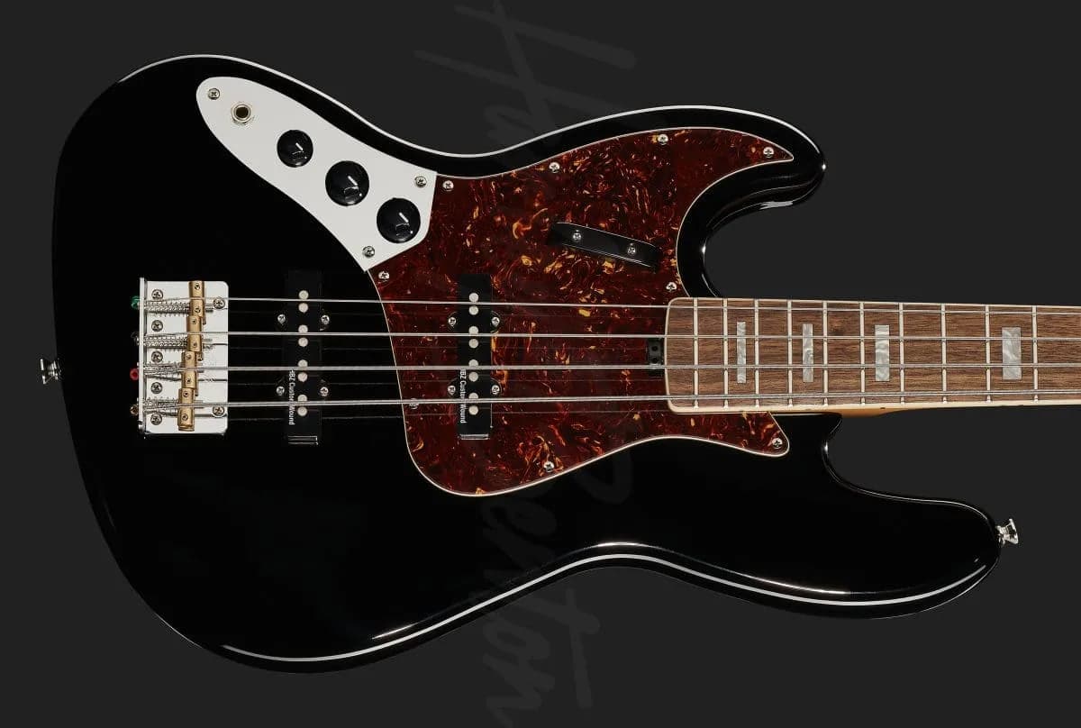 Harley Benton MV-4JB LH Black — photo 4
