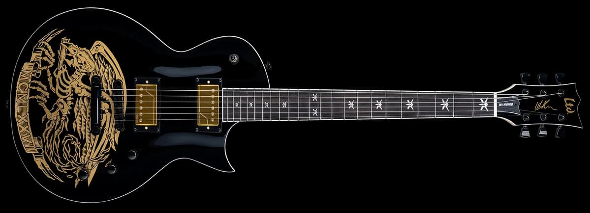 ESP WA-WARBIRD Black w/ Graphic