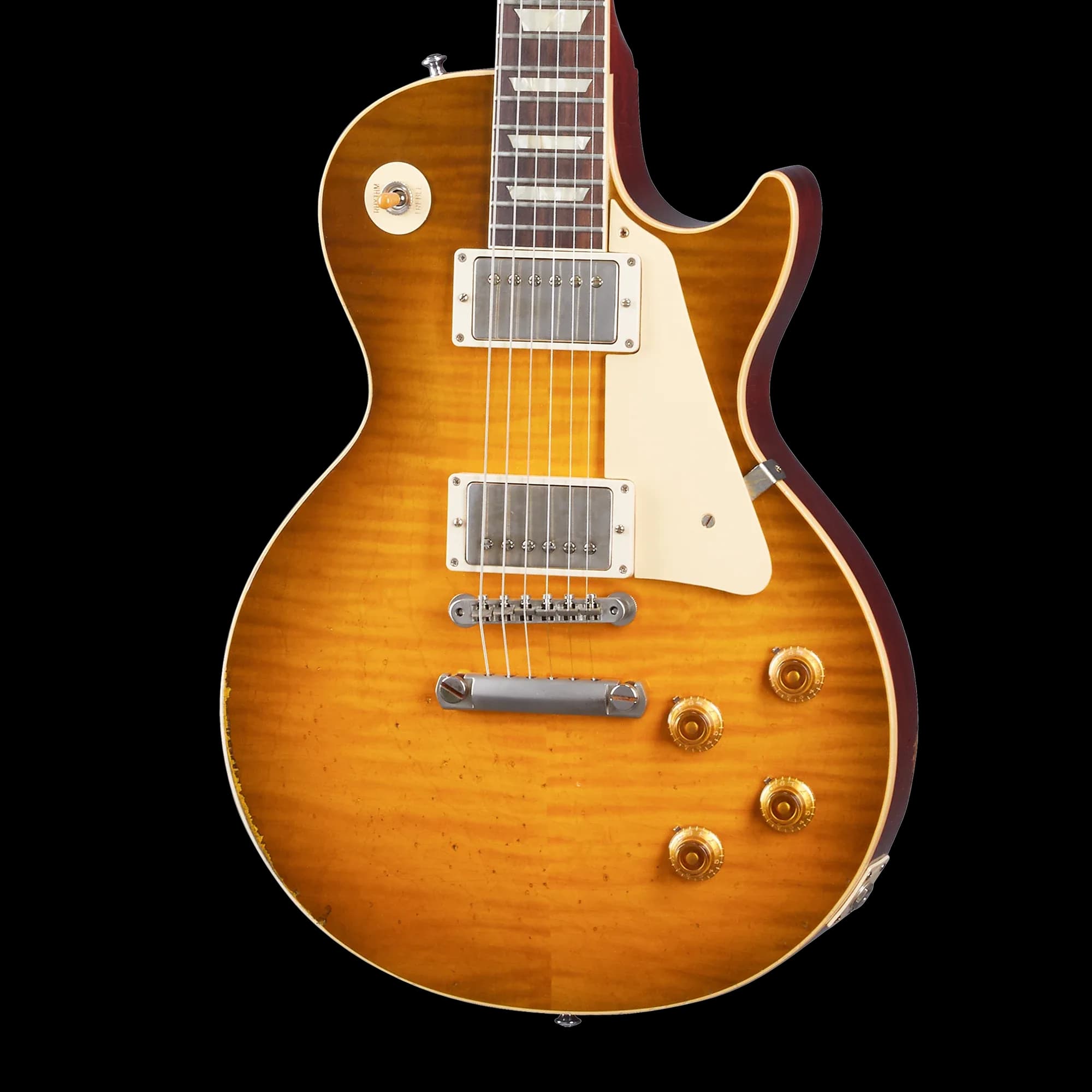 Gibson 1959 Les Paul Standard Reissue, Heavy Aged, Golden Poppy Burst