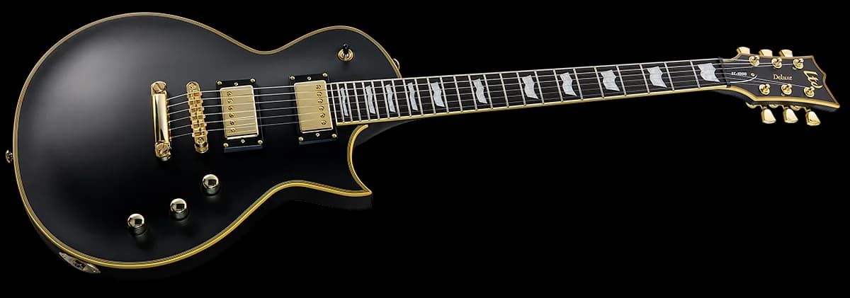 ESP EC-1000 Duncan Vintage Black — photo 3