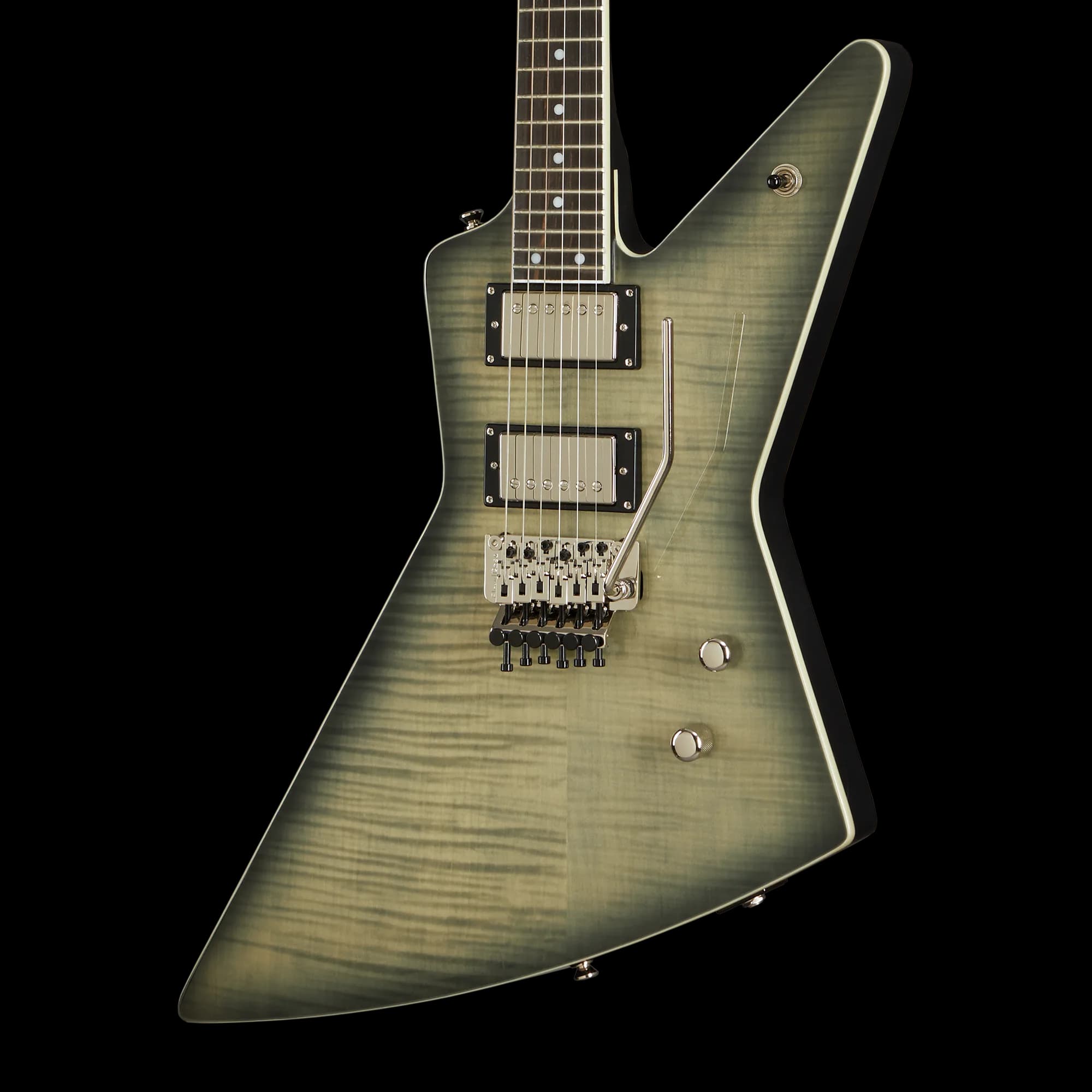 Epiphone Brendon Small Ghosthorse Explorer (Incl. EpiLite Case), Galaktikon Burst