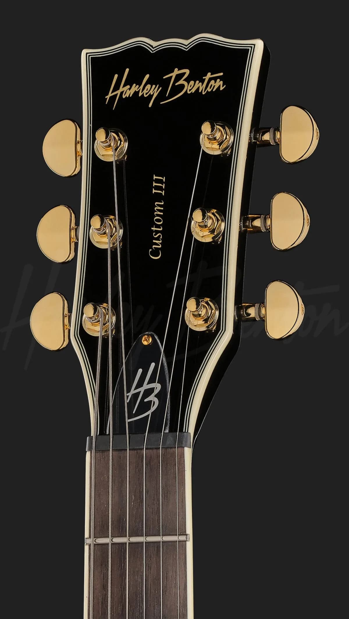 Harley Benton SC-Custom III P90 Black — photo 6