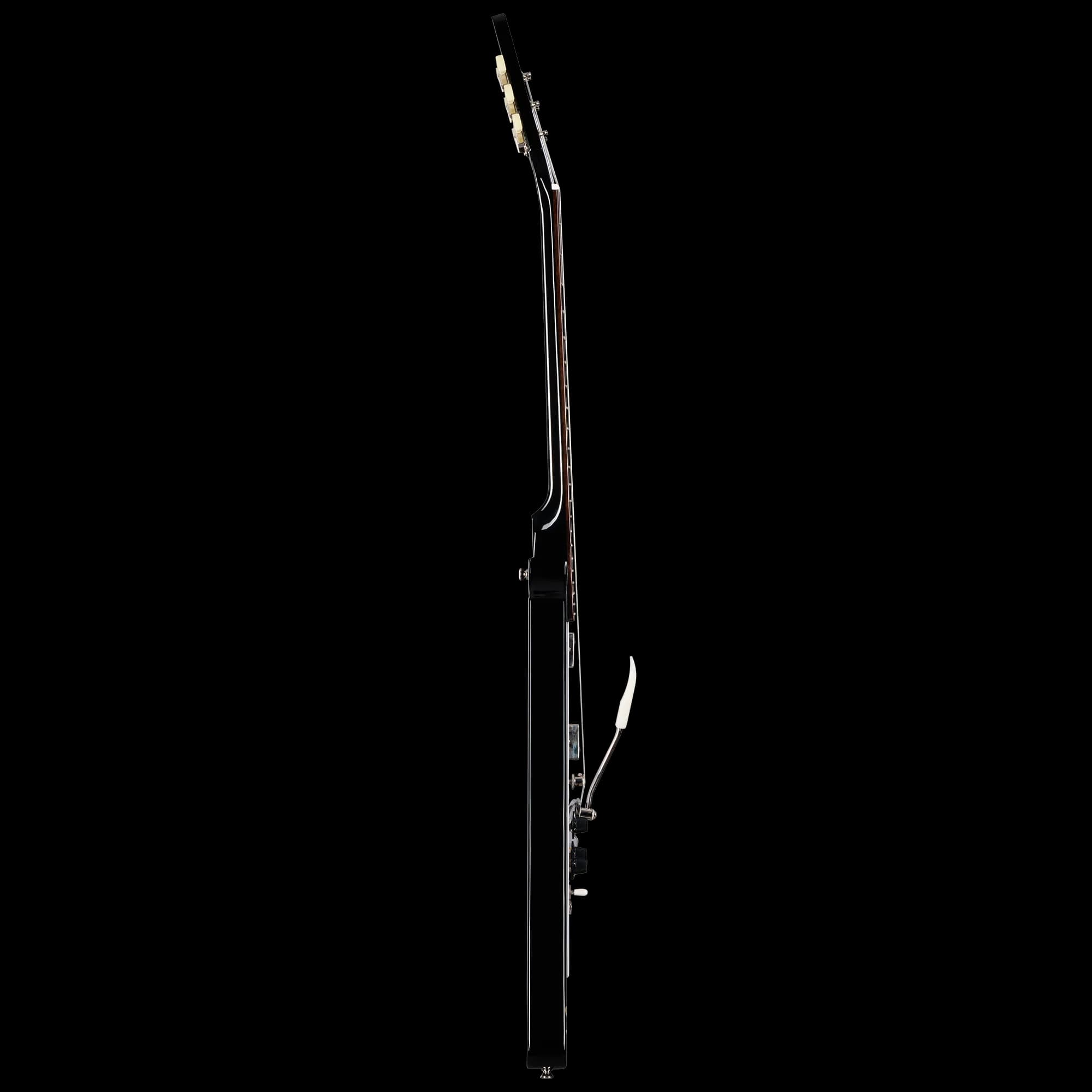 Epiphone Inspired by Gibson Custom Jimi Hendrix™ "Love Drops" Flying V, Left-Handed, Ebony — photo 2