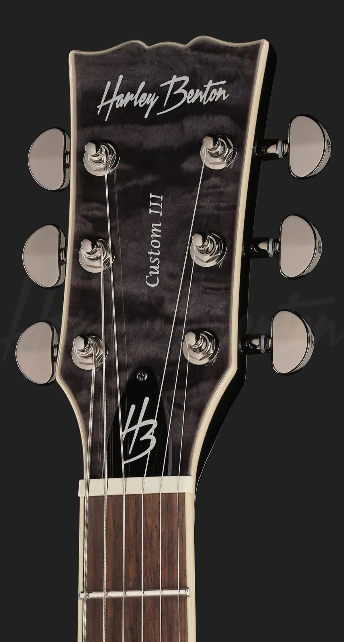 Harley Benton SC-Custom III Quilt Midnight — photo 6
