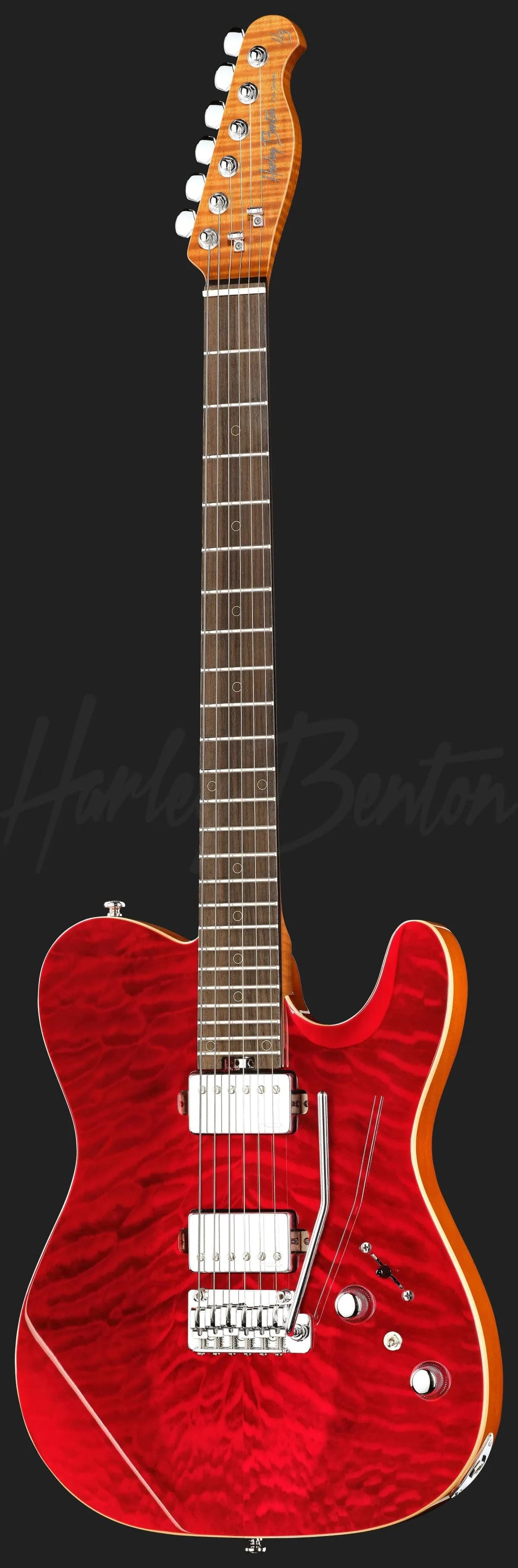 Harley Benton Fusion-T II HH RW QRB — photo 2