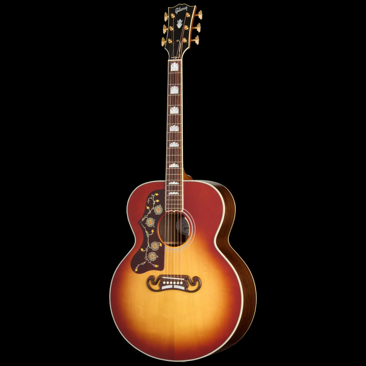Gibson SJ-200 Standard Rosewood, Left-Handed, Rosewood Burst — photo 3