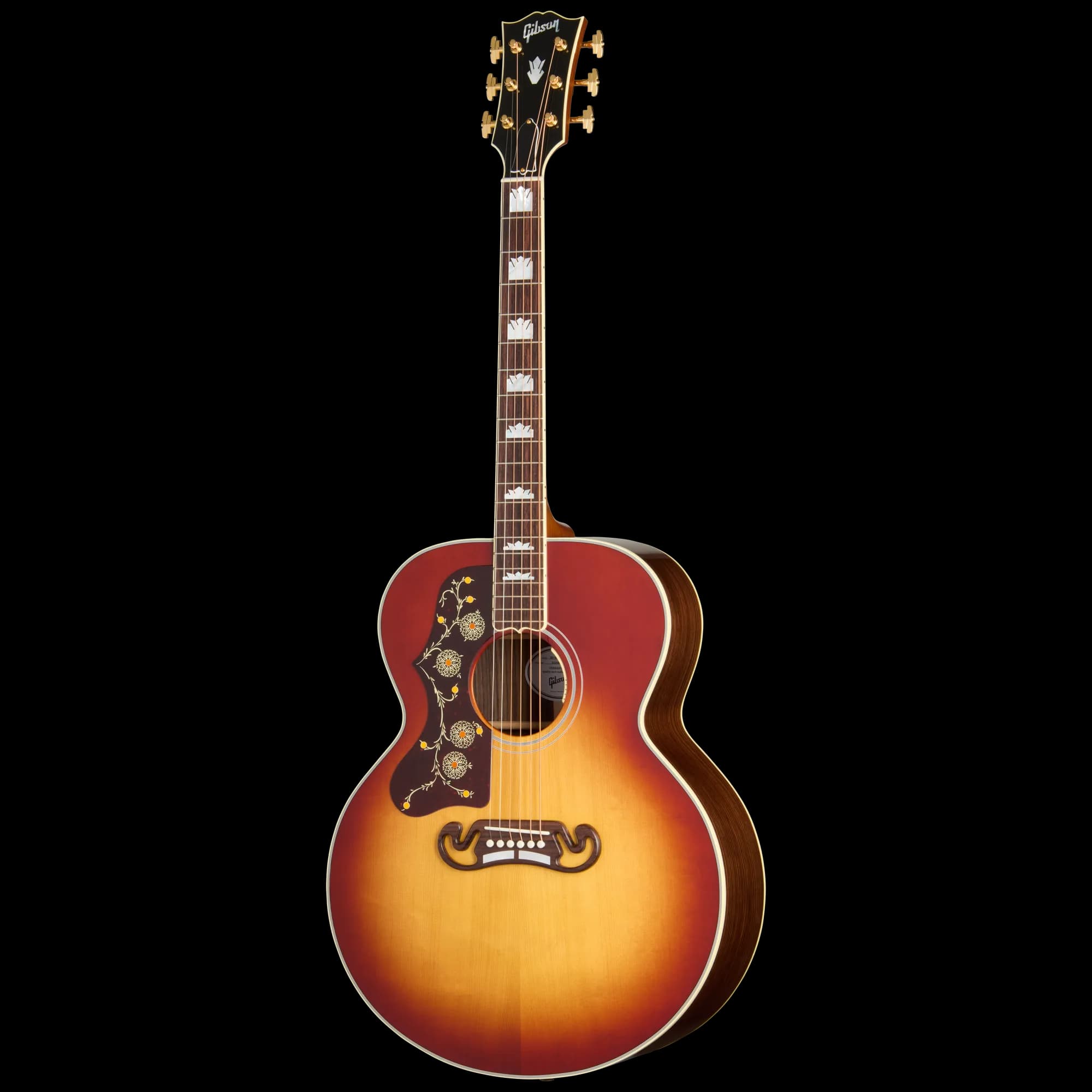 Gibson SJ-200 Standard Rosewood, Left-Handed, Rosewood Burst — photo 3