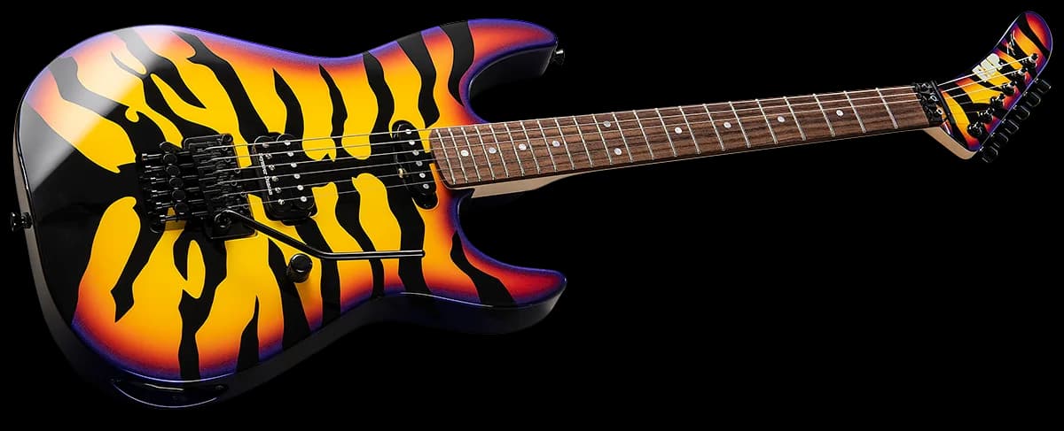 ESP Sunburst Tiger Graphic — photo 3