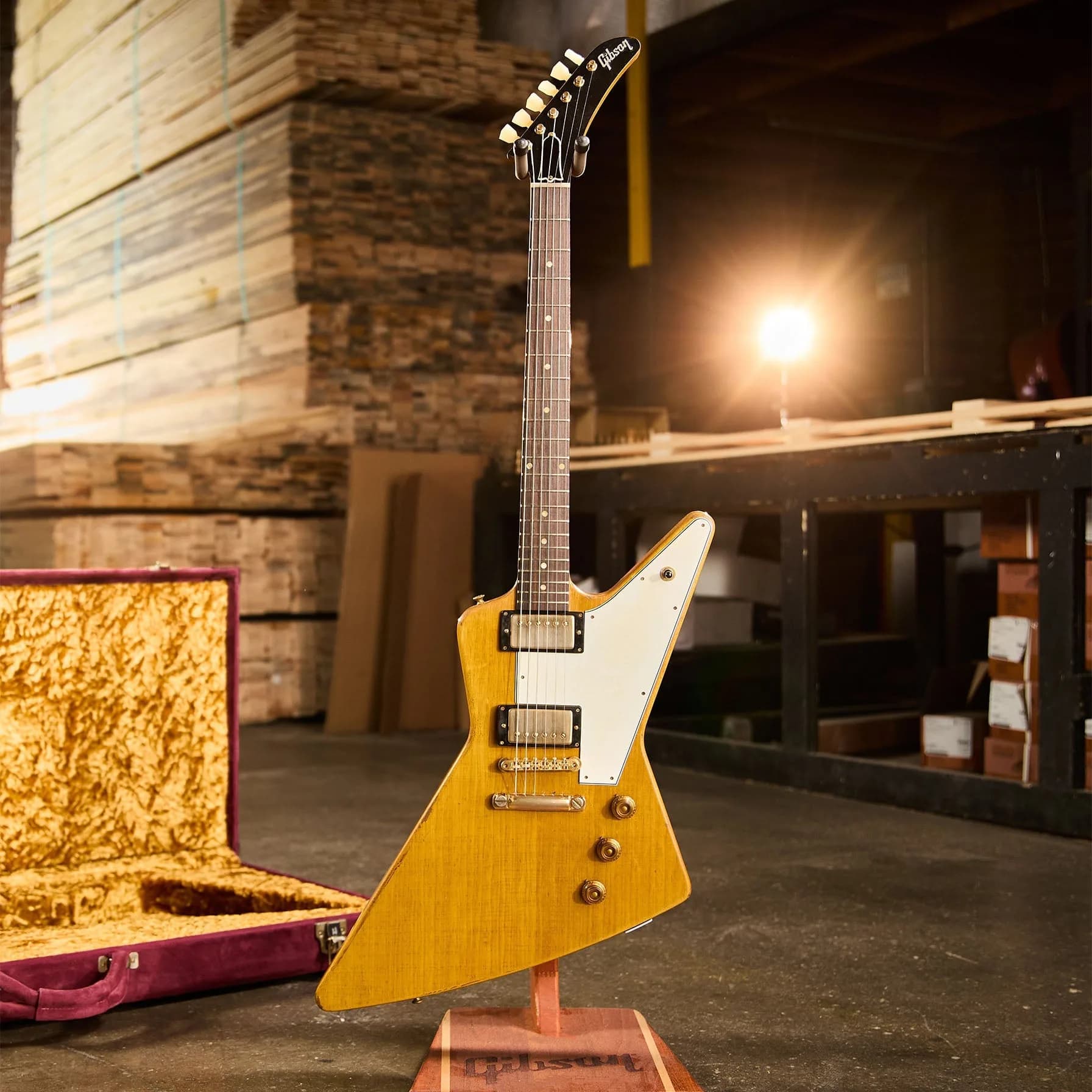 Gibson Leo Scala Heavy Addiction Explorer #3, Natural — photo 7