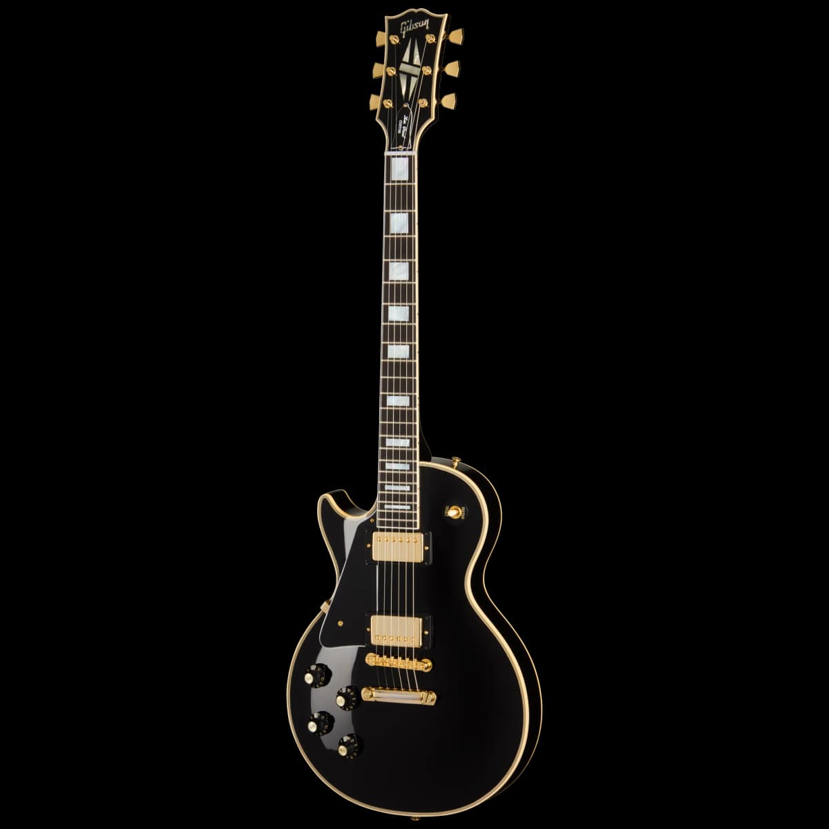 Gibson 1968 Les Paul Custom Reissue, Left-Handed, Gloss, Ebony — photo 2