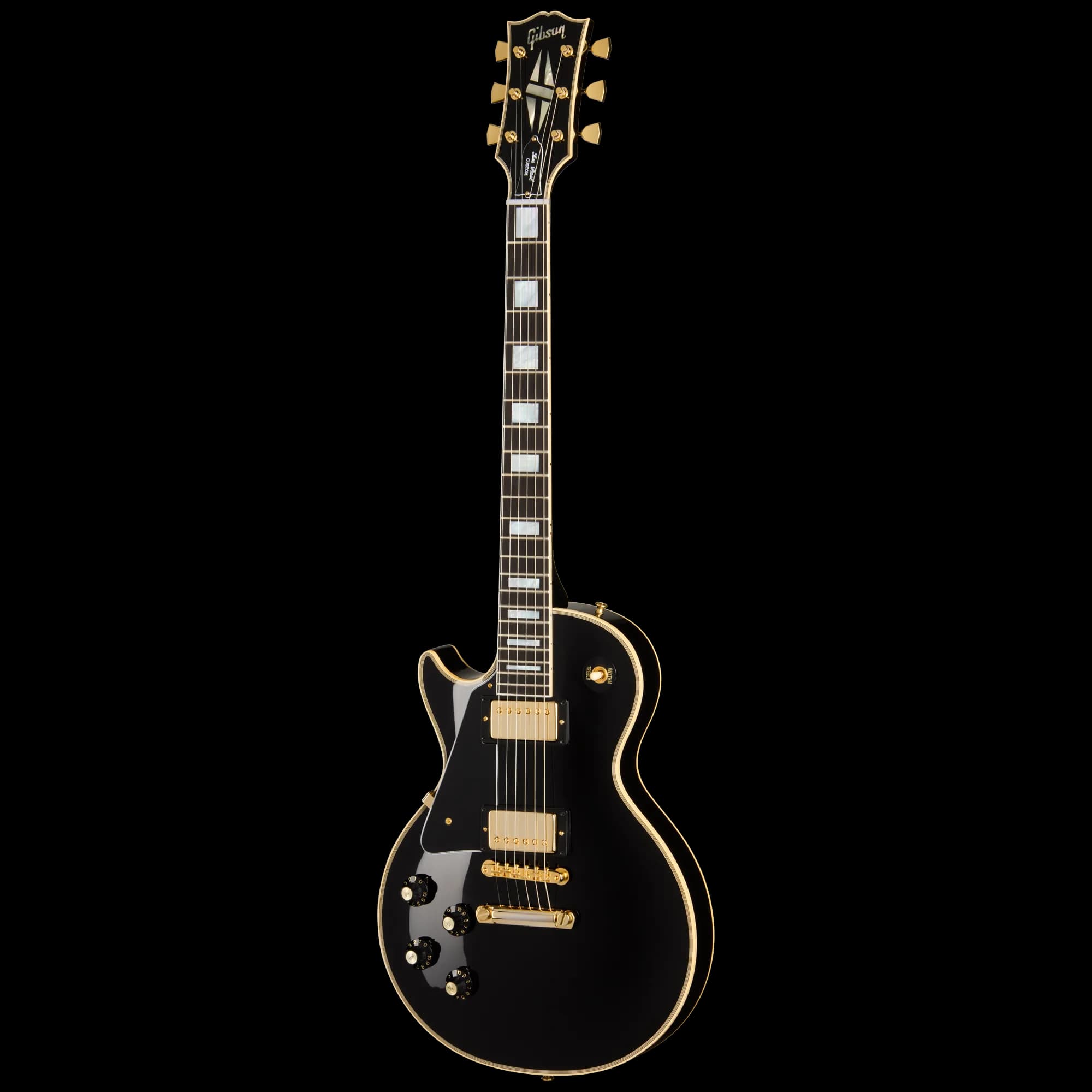 Gibson 1968 Les Paul Custom Reissue, Left-Handed, Gloss, Ebony — photo 2