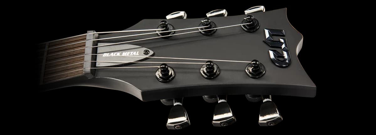 ESP Ec Black Metal BLACK SATIN — photo 4