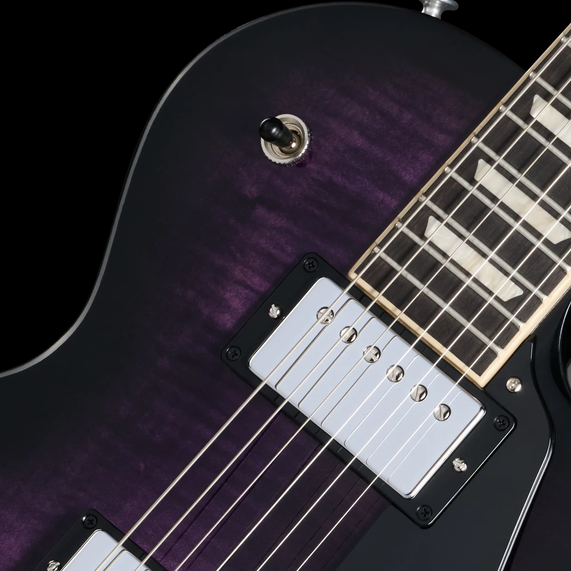 Gibson Les Paul Studio Session, Dark Purple Burst, Exclusive — photo 7