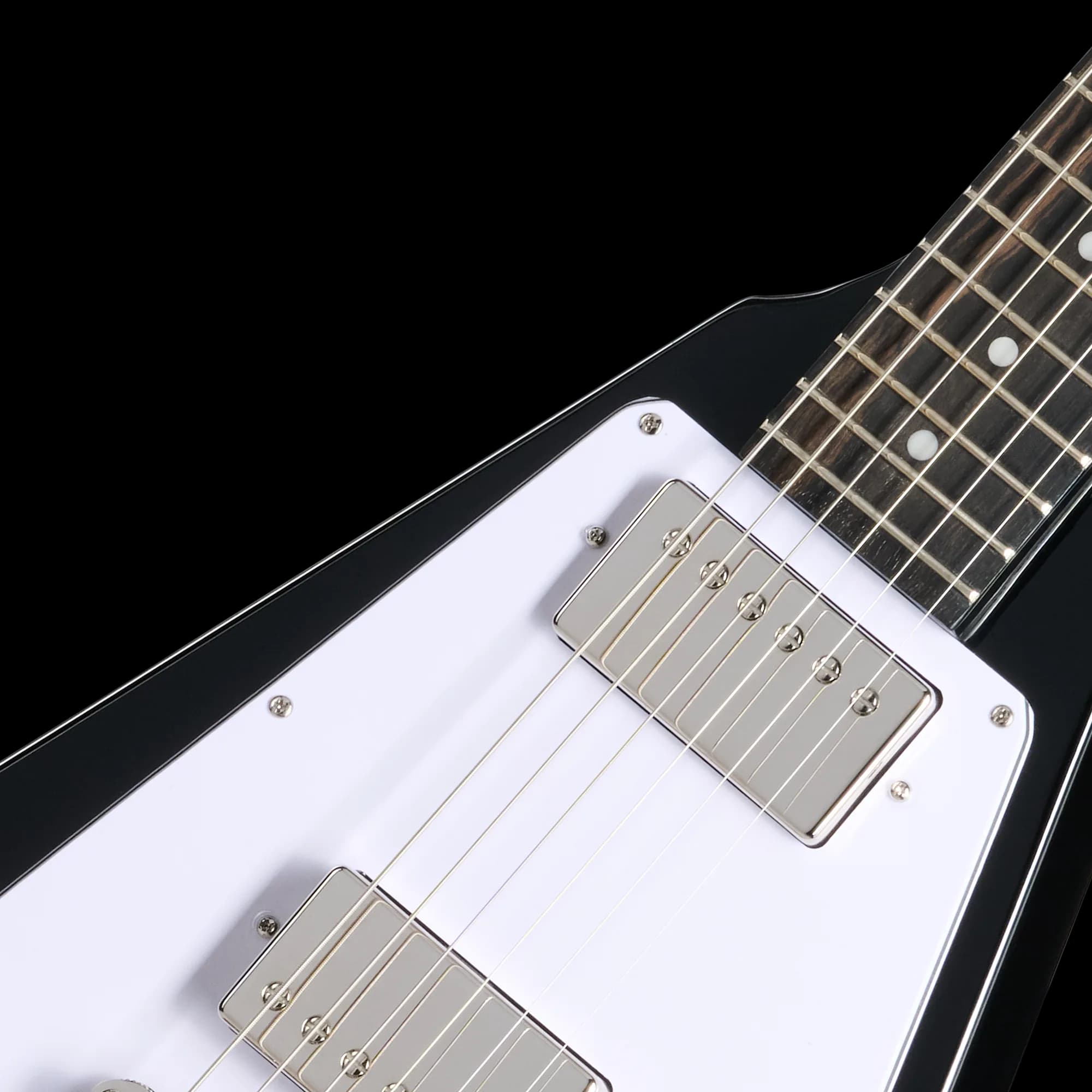 Epiphone Flying V 70s, Ebony, Exclusive — photo 7