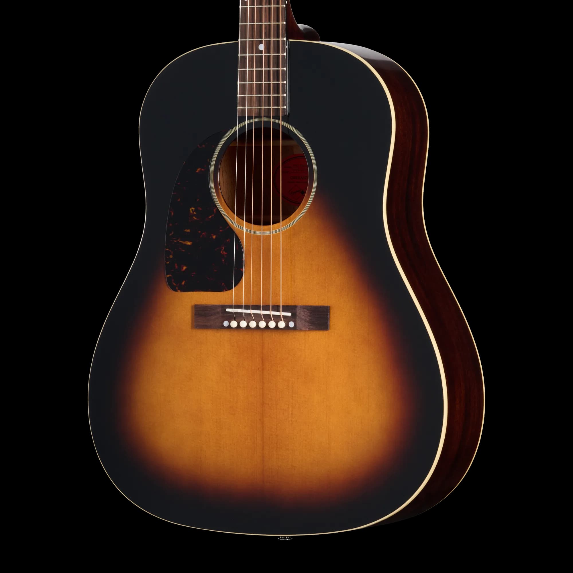 Epiphone IGC 1942 Banner J-45 Reissue, Left-Handed, Vintage Sunburst