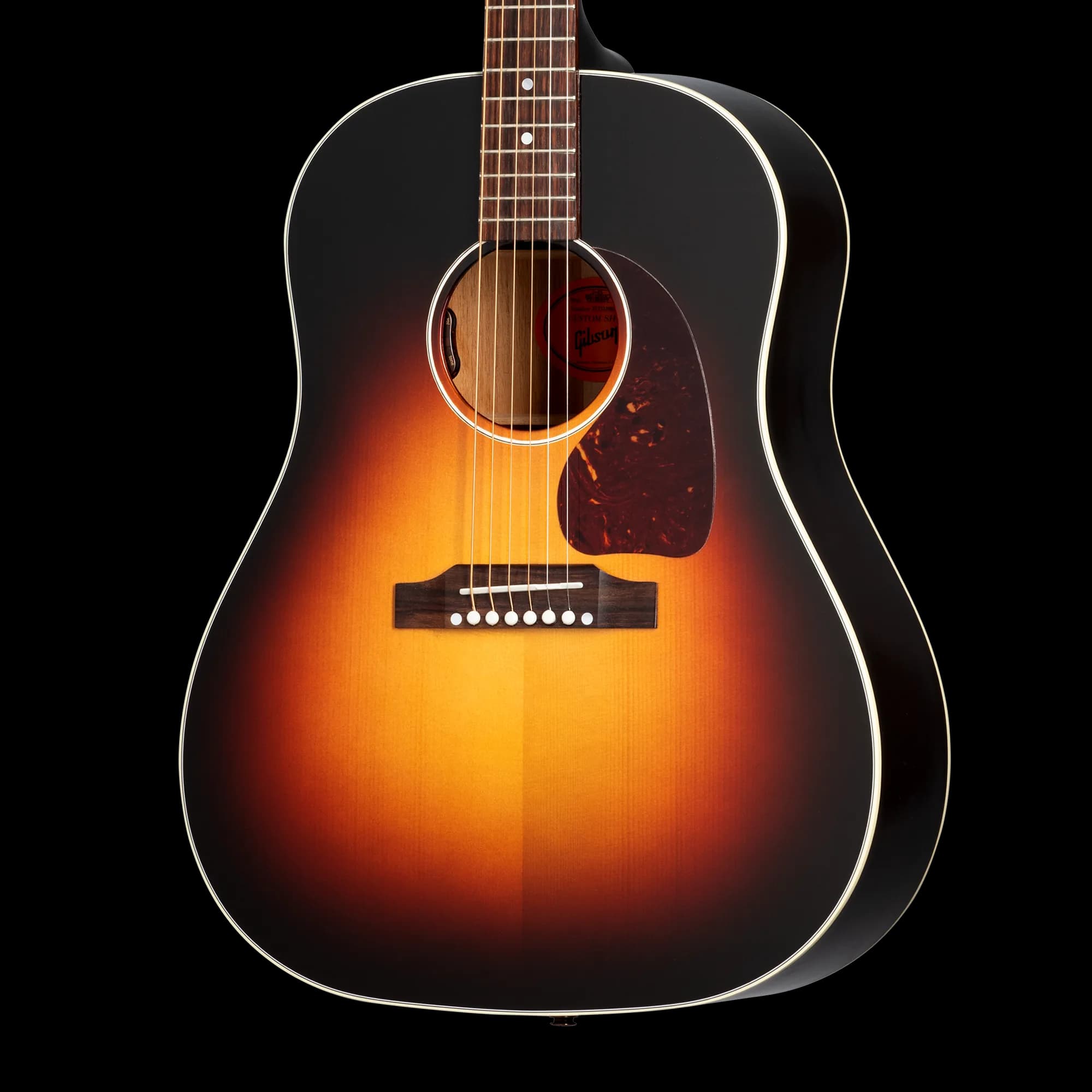 Gibson J-45 Standard Red Spruce, Tri Burst, Exclusive