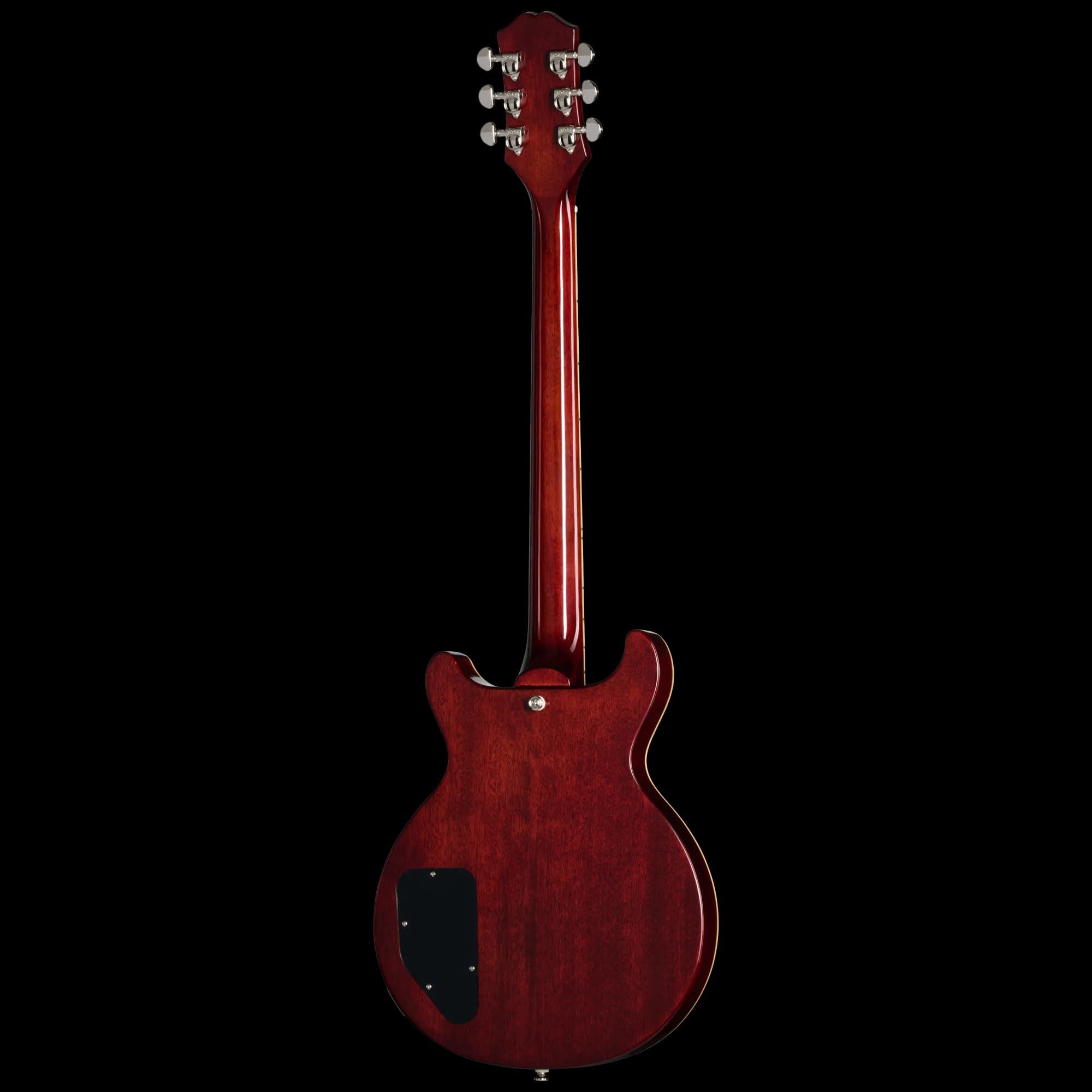 Epiphone Les Paul Special Double Cut Figured, Bourbon Burst — photo 4