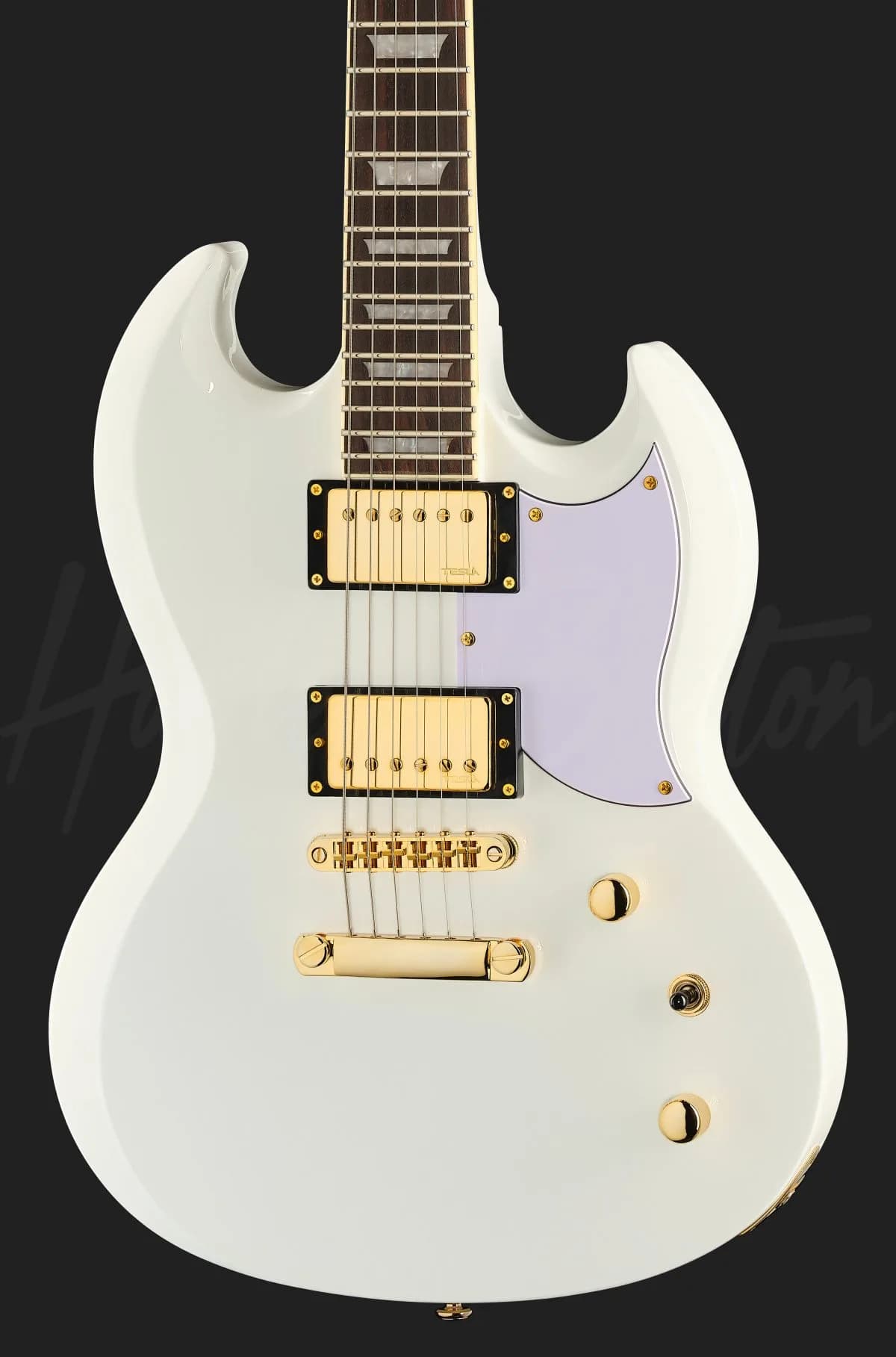 Harley Benton DC-Custom II White — photo 4