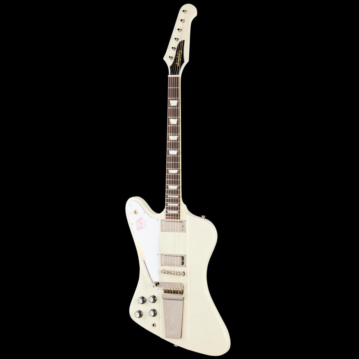 Epiphone IGC 1963 Firebird V Reissue with Maestro Vibrola, Left-Handed, Polaris White — photo 2