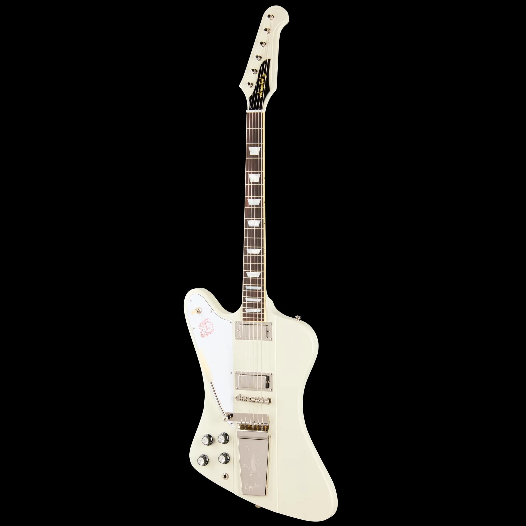 Epiphone IGC 1963 Firebird V Reissue with Maestro Vibrola, Left-Handed, Polaris White — photo 2