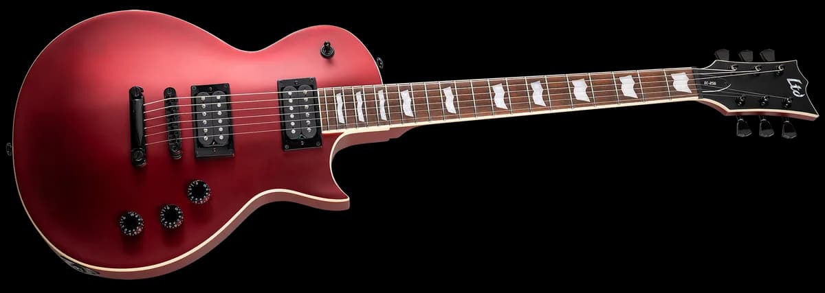 ESP EC-256 Candy Apple Red Satin — photo 3
