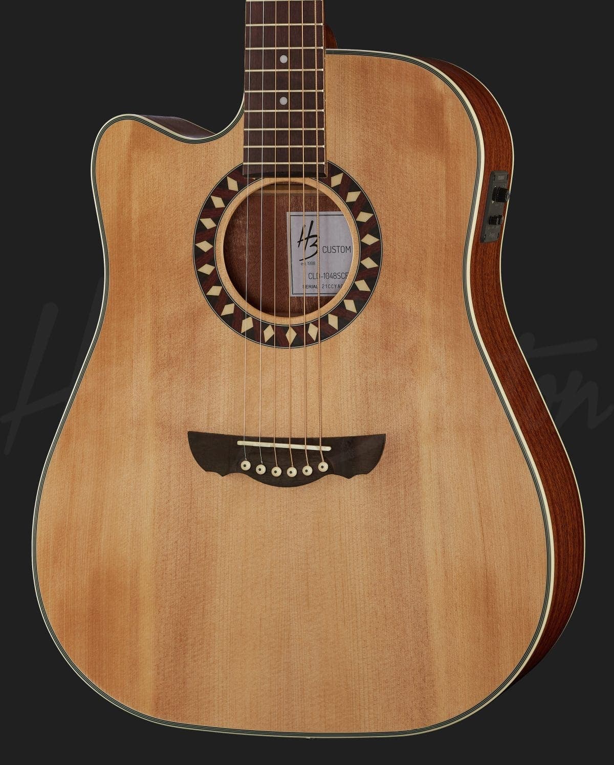 Harley Benton CLD-1048SCE-LH NS — photo 4