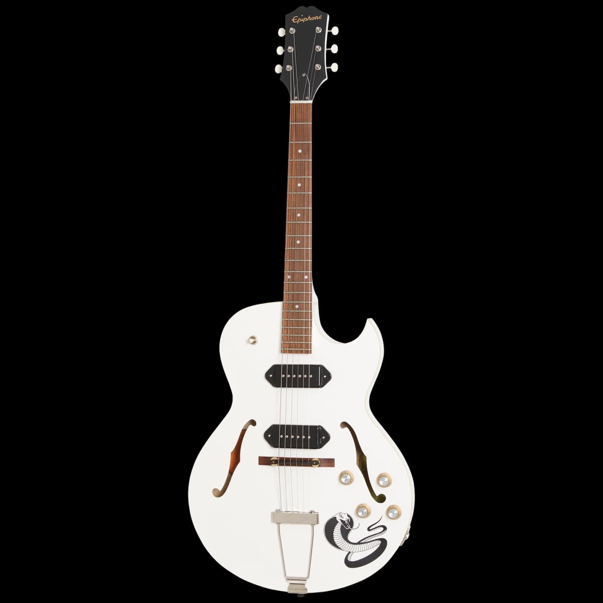 Epiphone George Thorogood White Fang Outfit, Bone White — photo 3