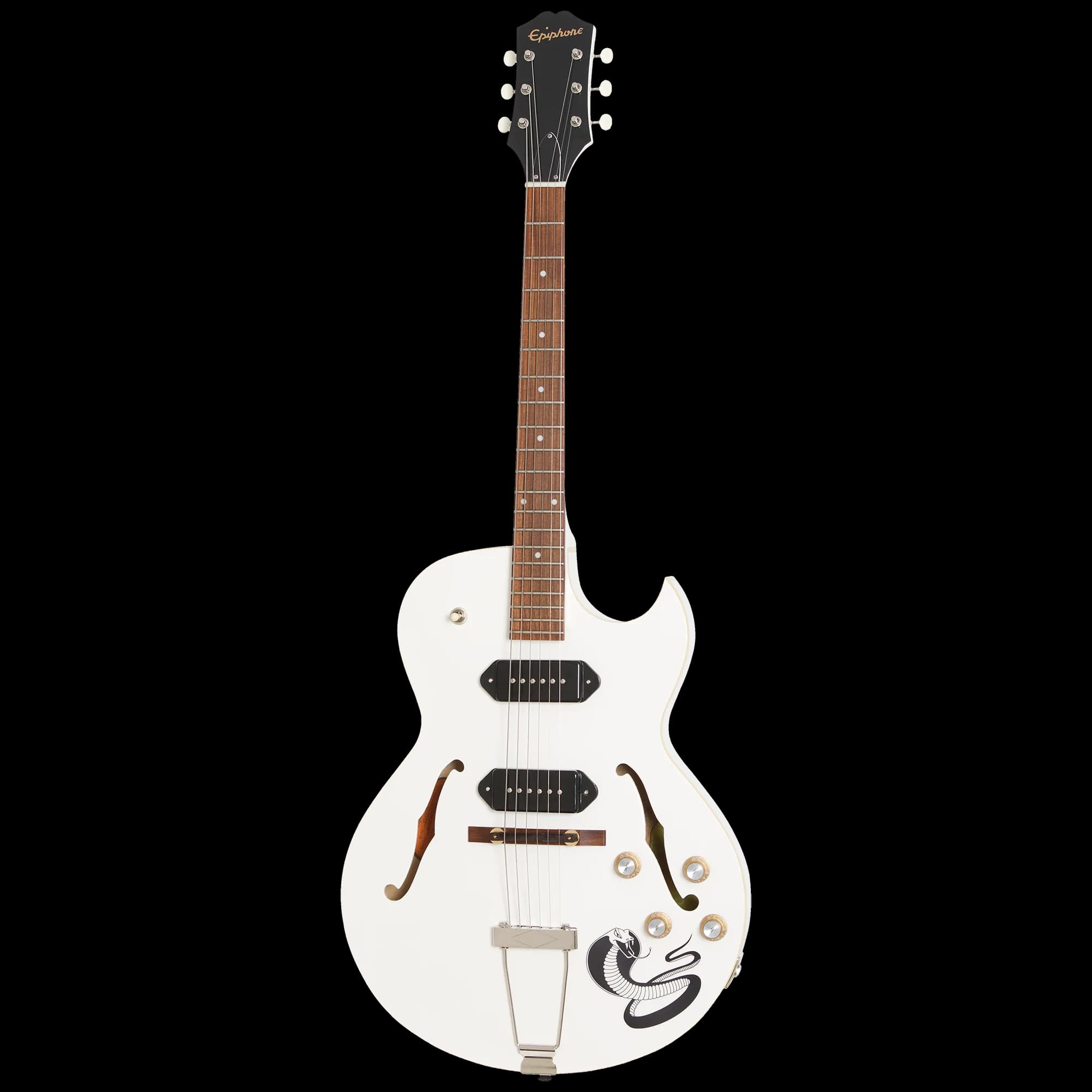 Epiphone George Thorogood White Fang Outfit, Bone White — photo 3