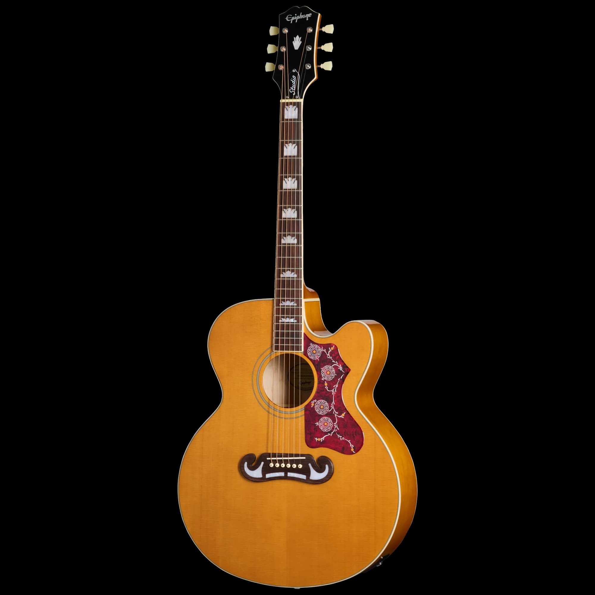 Epiphone J-200 Studio EC, Natural — photo 3
