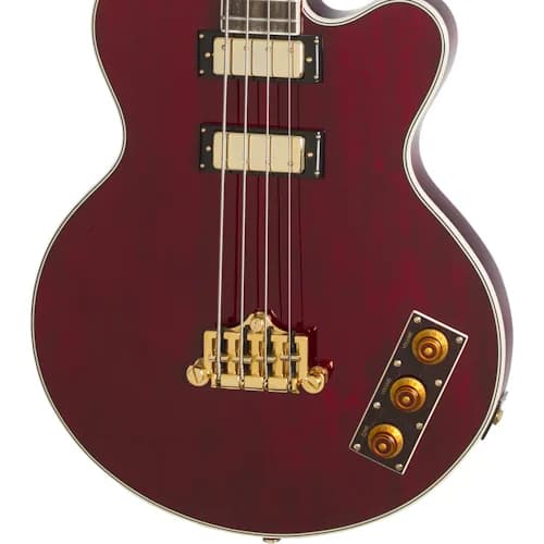 Epiphone Allen Woody Rumblekat Bass, Wine Red — photo 3