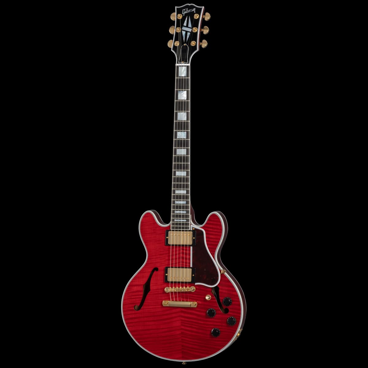 Gibson CS-356 Figured Top, Faded Cherry — photo 3