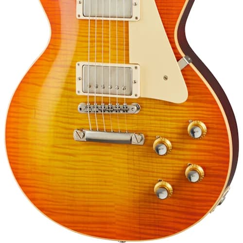 Gibson 60th Anniversary 1960 Les Paul Standard V2 VOS, Orange Lemon Fade, V2 Orange Lemon Fade — photo 4