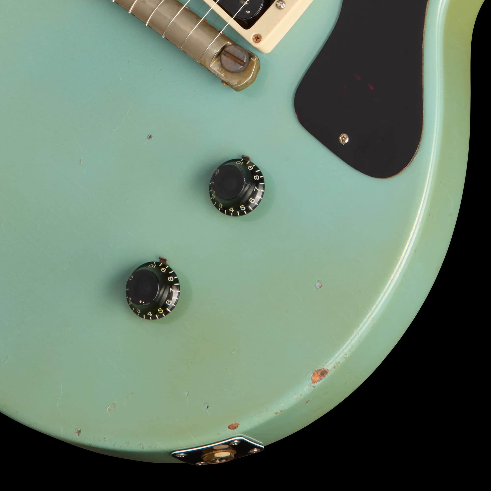Gibson 1958 Les Paul Junior Reissue, Heavy Aged, Maui Blue — photo 7